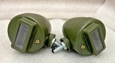 Fit For Ford Gpw Willys Mb Jeep Military Blackout Cat Eye Marker Light Pair