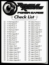 Rumble Robots - Check List - LP