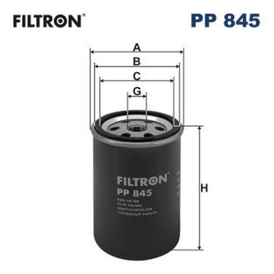 ORIGINAL  Filtron Kraftstofffilter für Gaz GAZELLE Bus GAZELLE Kasten GAZELLE