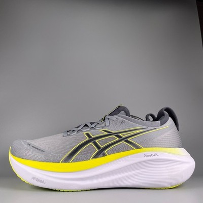 Asics Gel-Nimbus 27 Men's 12 Gravel Carrier Gray Running Sneakers Athletic Shoes