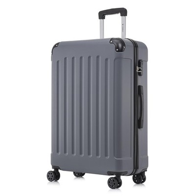 Koffer Suitcase, Trolley Reisekoffer, Rollkoffer Handgepäck mit 4 Rollen 360°
