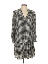 Maeve by Anthropologie Women Gray Casual Dress S