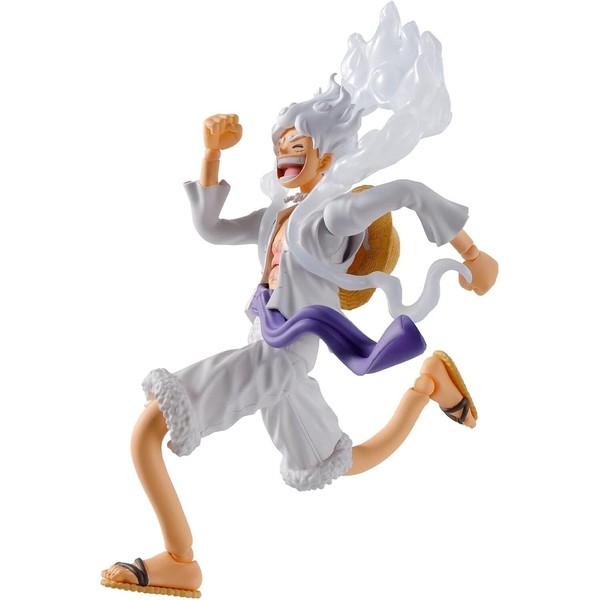 S.H. Figuarts Monkey D. Luffy Ruffy Figur - Gear 5 - One Piece-image