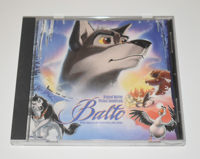 Balto Soundtrack CD 1995 Score by James Horner, Rare HTF Good Read.