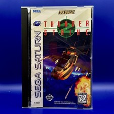 Thunderstrike 2 (Sega Saturn, 1996) Game, Case & Art Work - Tested