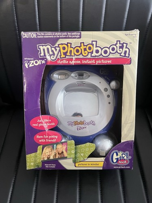 #ad Rare 2004 Girl Tech My Photo Booth By Radica Polaroid i Zone Instant Camera $42.99