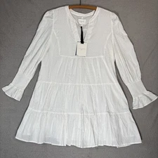 NWT Tuckernuck Pomander Place White Swiss Dot Kenzo Dress Size XXL Cotton Smock