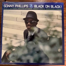 Sonny Phillips - Black On Black! LP Record 1970 Prestige Jazz 33RPM Reissue