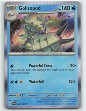 2023 Pokemon, Paradox Rift, #49/182 Golisopod, Holo Rare NM