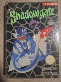 Jeu Nintendo Nes Shadowgate complet avec notice originale vintage retro gaming