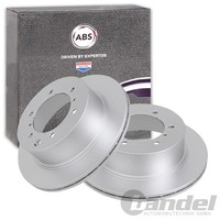 2X A.B.S. Bremsscheiben 315Mm Hinten Passend FüR Hyundai Terracan