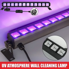 36W UV Black Light LED Strip Ultraviolet Tube Lamp Bar Disco Club Party Decors