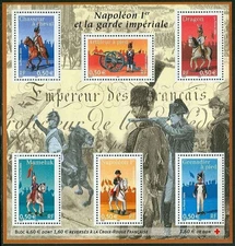 2004 France Block N°72** BF Napoleon I And His Imperial Guard Sheet MNH