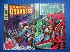 CHAMBER OF DARKNESS # 1 & 3 - (FINE) -NEAL ADAMS-MADDENING MAGIC-SHADOW MOUNTAIN