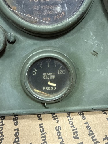 Military Instrument Panel Military Truck Complete Instrument Panel Cluster Gauge M35A2 M35 Used ...