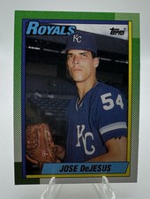 1990 Topps Jose DeJesus #596 Kansas City Royals