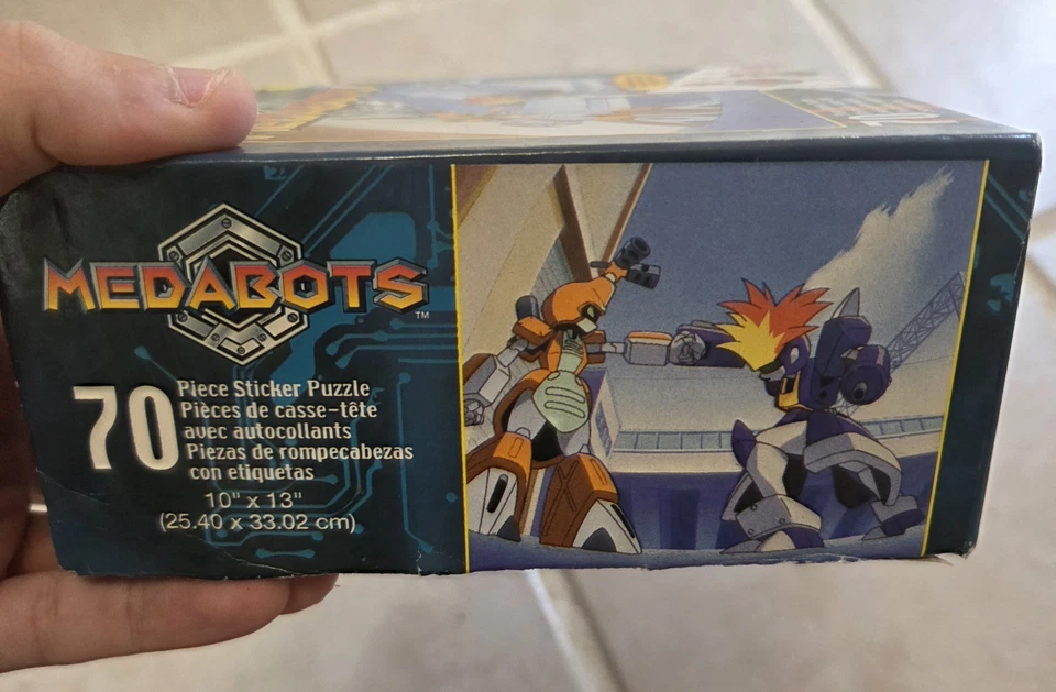 NUEVO 1997 MEDABOTS 70 Piezas Puzzle SELLADO Foto 2 de 2