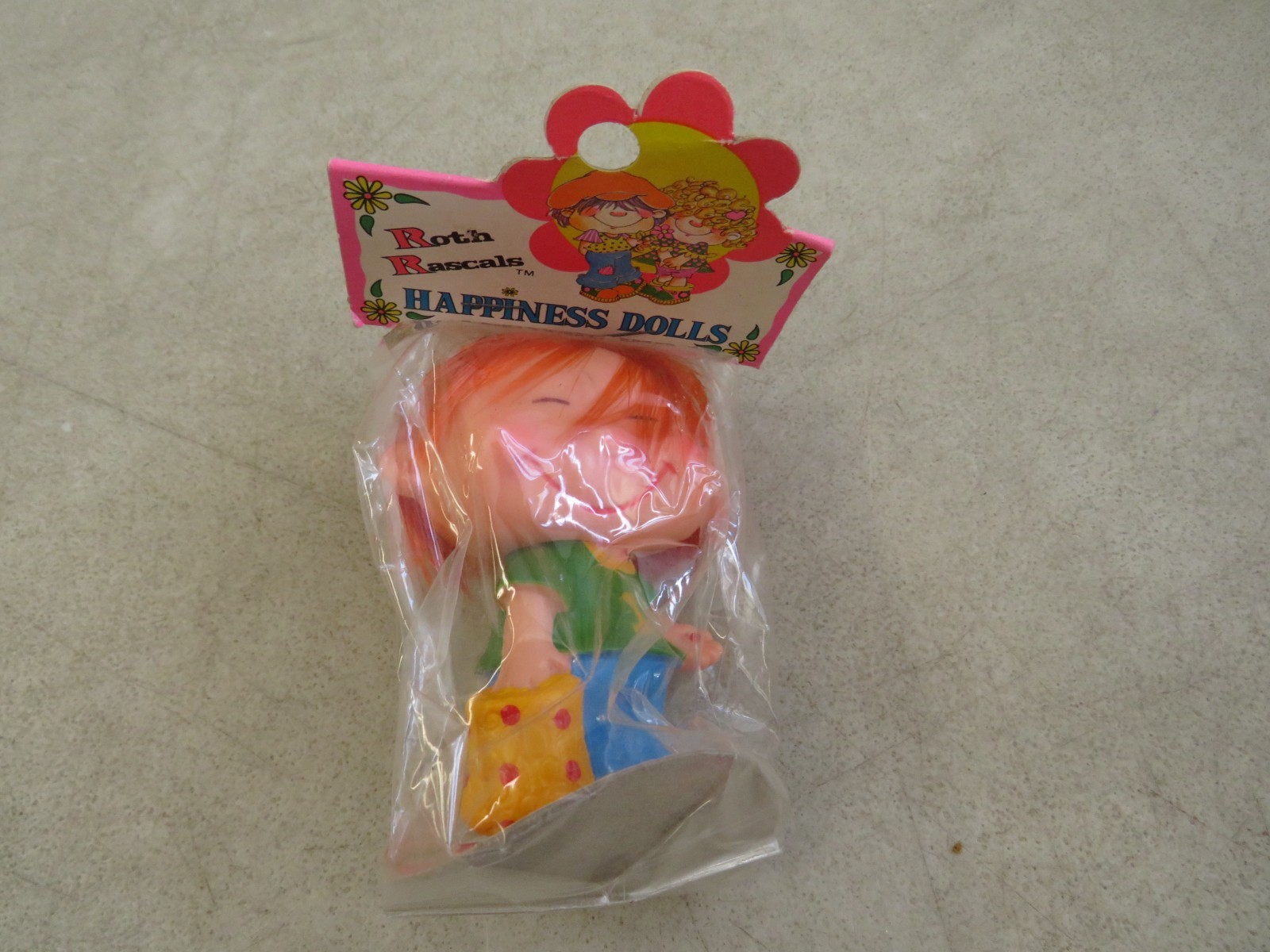 Red Hair 3" Doll Imperial Korea Sealed G1