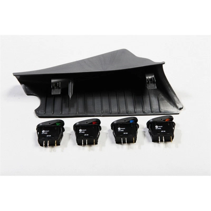 Kit de cápsulas de interruptor de pilar A Rugged Ridge 17235.86 para Jeep Wrangler JK 2007-2010 Foto 4 de 4