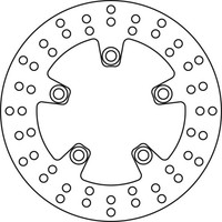 TRW Bremsscheibe (FüR: Suzuki GSX-R 600 Wvad 97-00 Hinten )