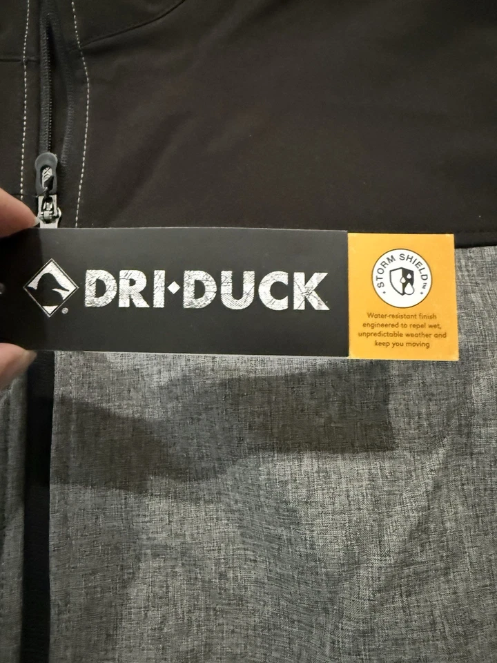 Dri Duck 5350 Men's Poly Spandex Motion Softshell Jacket Size XLT EB1 NEW - Image 4 of 4