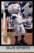 2020 Topps Opening Day #M-3 Mr. Met New York Mets (3A1)