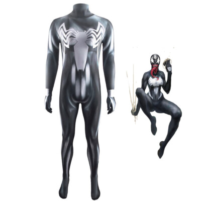 She-Venom Anne Weying Costume Cosplay Bodysuit For Kids Adult Women
