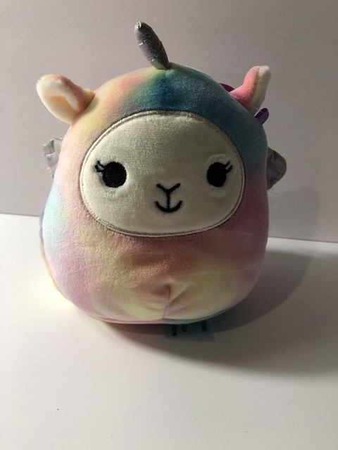 Squishmallow Llama Unicorn Pegasus 6 Inch Kellytoys New Rainbow Silver Horn Wing | eBay