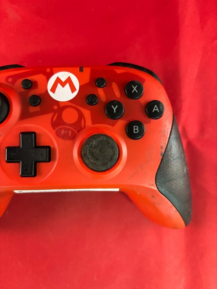 Hori Pad Nintendo Switch License Product Wireless Super Mario Red/Black NSW-104 - Image 3 of 4