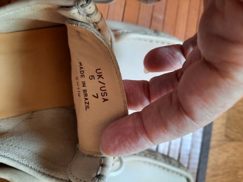 zapatos mujer estilo mocasín Clarks piel autentica 100% como nuevos talla 38 UK5 - Imagen 3 de 7