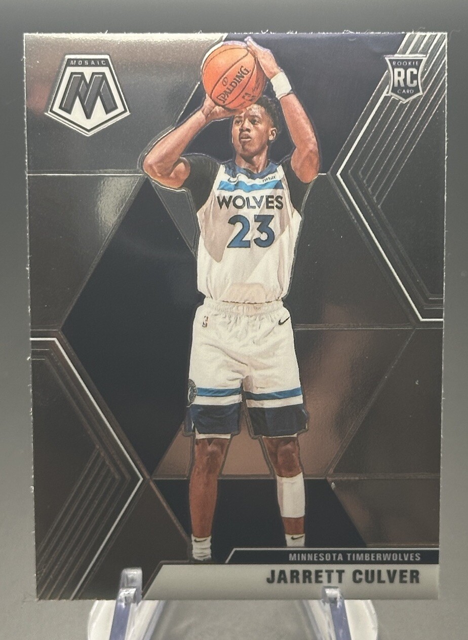 Jarrett Culver 2019-20 Panini Mosaic RC Base TIMBERWOLVES #201 Rookie