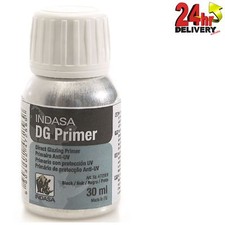Indasa 472569 Direct Glazing (DG) Black Primer 30ml Bottle - High UV Resistance