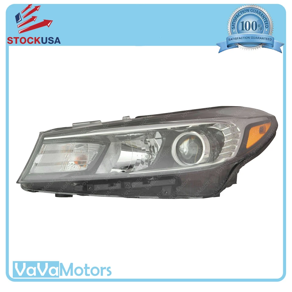 Compatível com 2017 2018 Kia Forte Forte5 conjunto de farol com LED par esquerdo direito 2 peças - Imagem 3 de 4