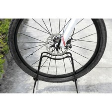 Portabici Cavalletto Supporto Con Rotelle Per Biciclette Bici Freni A Disco Nero