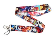 Back To The Future Themed Lanyard ID Holder Keychain