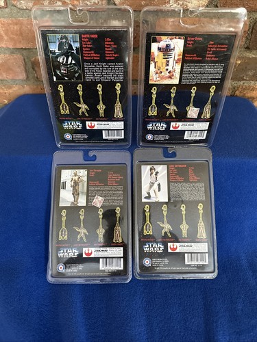 1996 Star Wars KEYCHAIN LOT Darth Vader Luke Skywalker Artoo-Detoo See-Threepio - Picture 22 of 22