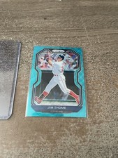 Jim Thome 2021 Prizm Baseball - Teal Wave #96 - Cleveland Guardians