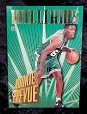 1995 SKYBOX ROOKIE PREVUE Eric Williams CARD #RP13 - MINT. rookie card picture