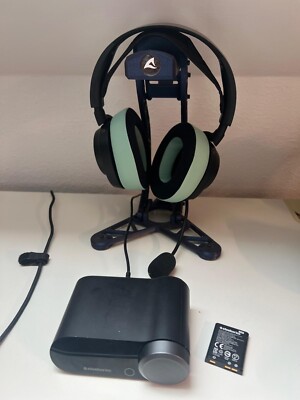 SteelSeries Arctis Nova Pro Wireless X & Hybrid-Gewebe-Kühlgel-Ersatz-Ohrpolster