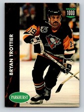Bryan Trottier 1991-92 Parkhurst #208 Pittsburgh Penguins