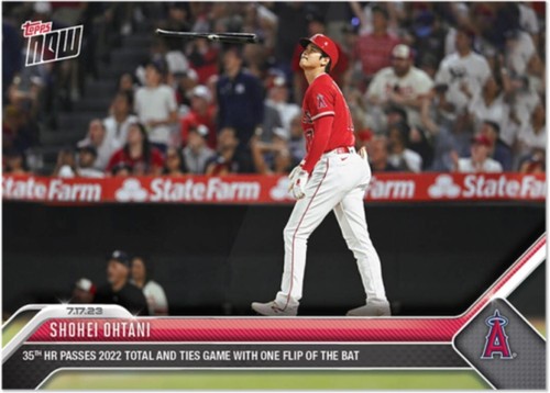 Topps NOW 2023 Card #579 Shohei Ohtani