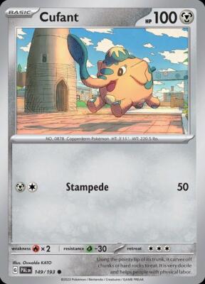 Pokemon Cufant (149/301) Paldea Evolved LP