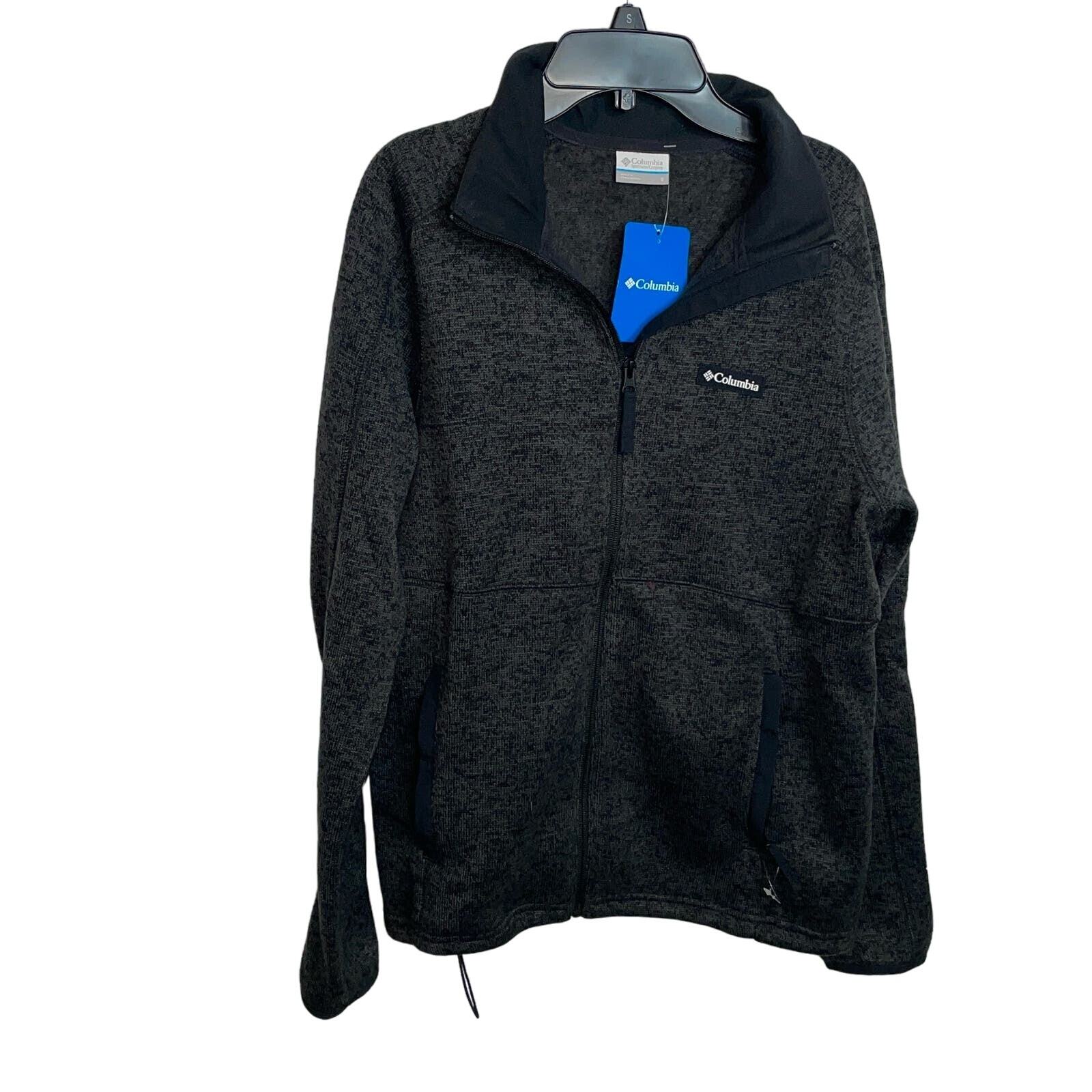 Columbia Women's Sweater Weather Full-Zip Jacket in Black Heather XSmall