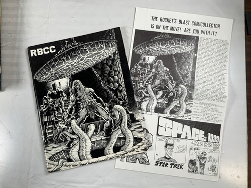 RBCC Rocket’s Blast Comicollector #119 1975, VF- 7.5 (with Insert) #RN
