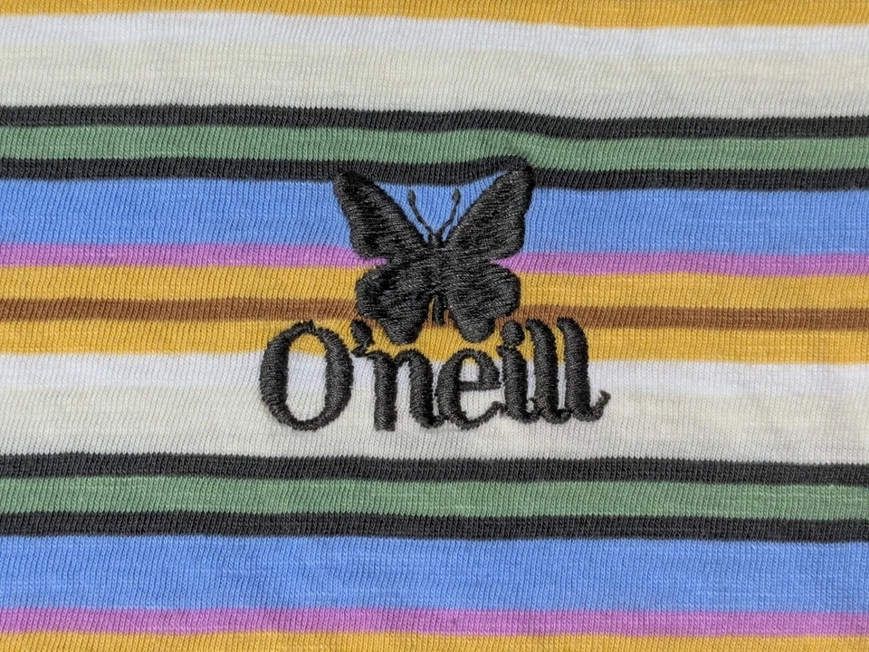 Vestido O'NEILL DARRIN Niñas Mediano Multicolor Rayas Algodón Manga Larga Foto 4 de 4