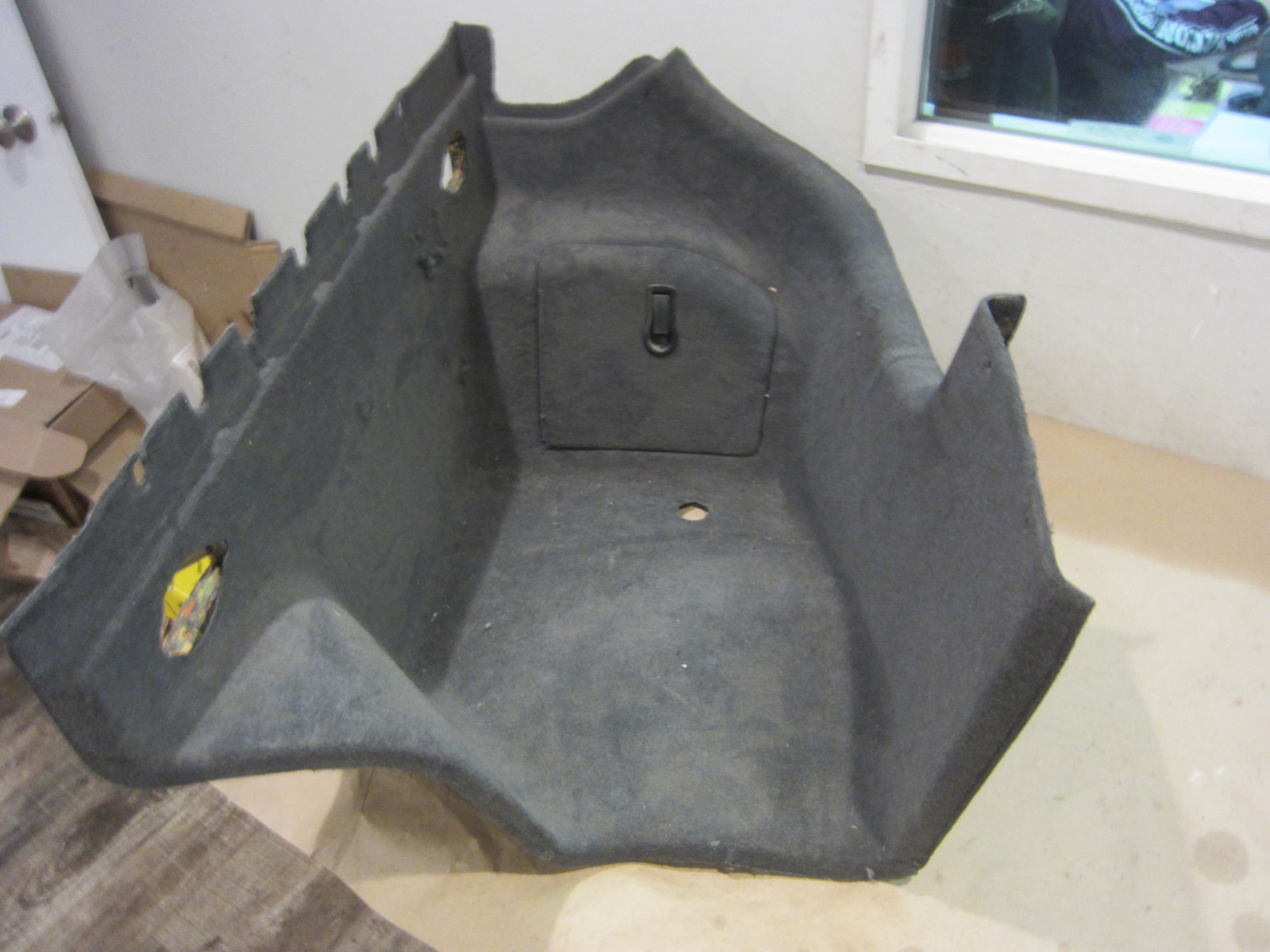 Maserati Quattroporte 006 - LH Trunk Side Panel Cover- Grey - P/N 981306800