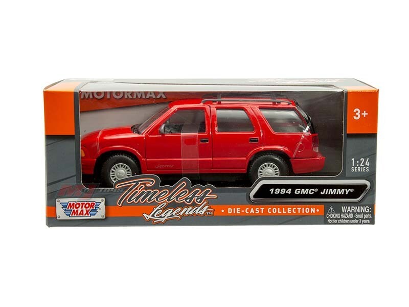 1994 GMC Jimmy – Red (Timeless Legends) Diecast 1:24 Scale