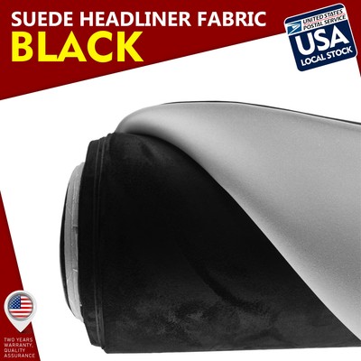 59''x98'' Headliner Fabric Foam Durable Backed Suede Car Roof Liner Upholstery