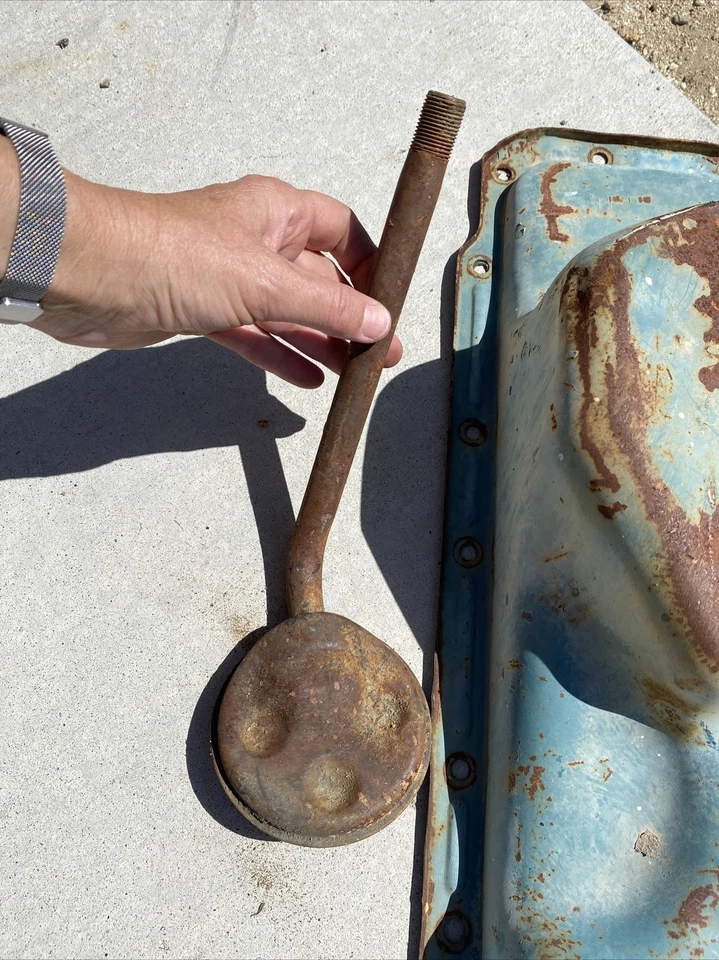 1967 1968 69 70 71 Duster Dart Dodge Plymouth Mopar 187 cárter de aceite 383 400 440 A Foto 4 de 4