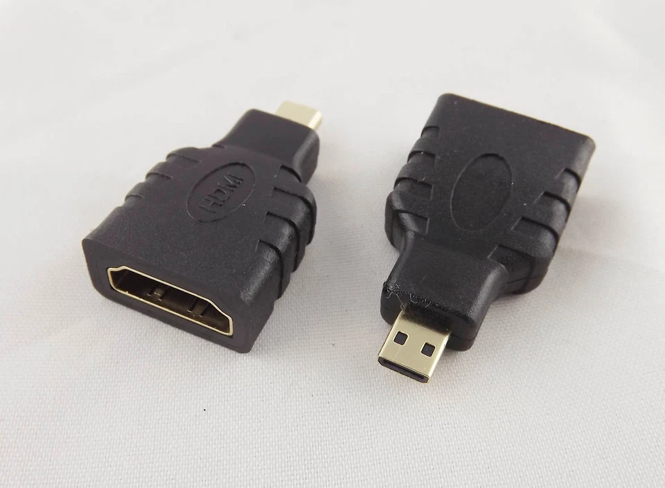 10x HDMI A Female To Micro HDMI D Male Adapter Converter Connector HDTV HTC EVO - Image 2 of 4